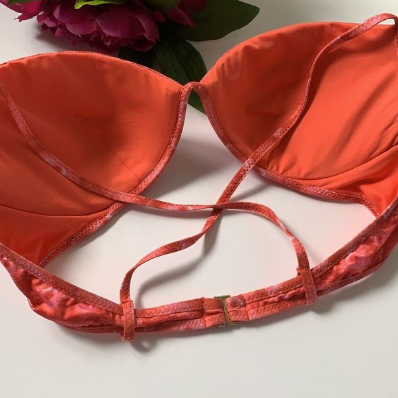 La Perla pink print swimsuit top size 32B - Picture 5 of 5